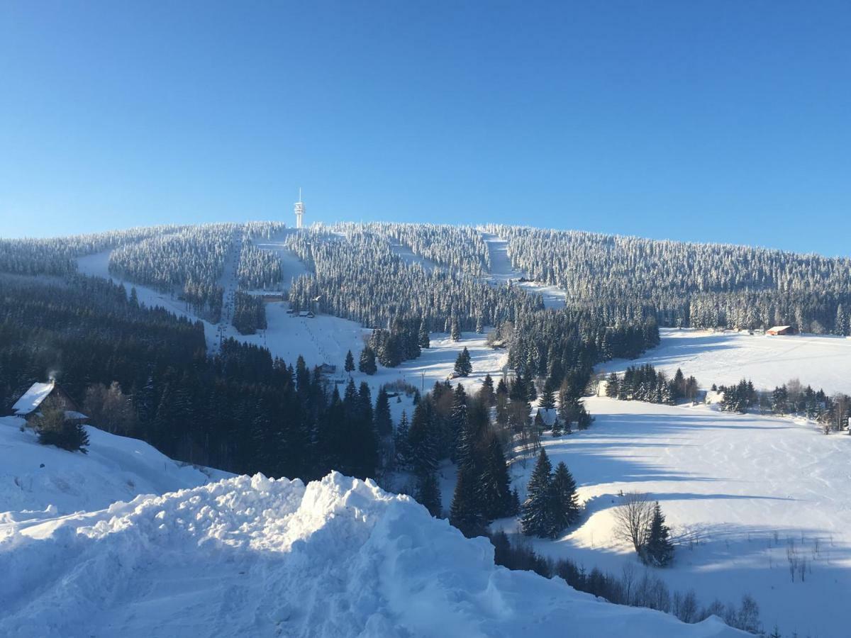 شقة Bellevue Keilberg By Mountain Ways Loučná pod Klínovcem المظهر الخارجي الصورة